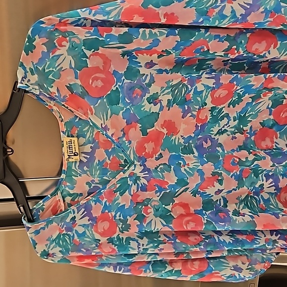 💕SHOW ME YOUR MUMU💕 Peta Tunic Swimsuit Coverup ~ Vintage Floral Print Medium - Picture 3 of 7